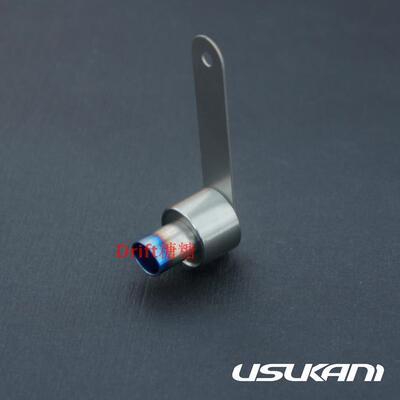 US88520B Usukani不锈钢排气管 1:10RC专用金属仿真尾喉 10mm椭圆