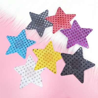 一次性亮片五角星胸贴防走光