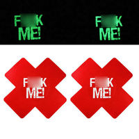 Sexy, breathable, luminous chest sticker, printed, disposable cross cat lip, anti-protrusion, anti-exposure, waterproof thumbnail 8
