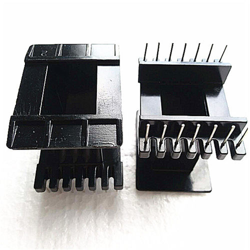 EE55CEE55-25变压器骨架磁芯立式骨架电木骨架磁芯7+7脚