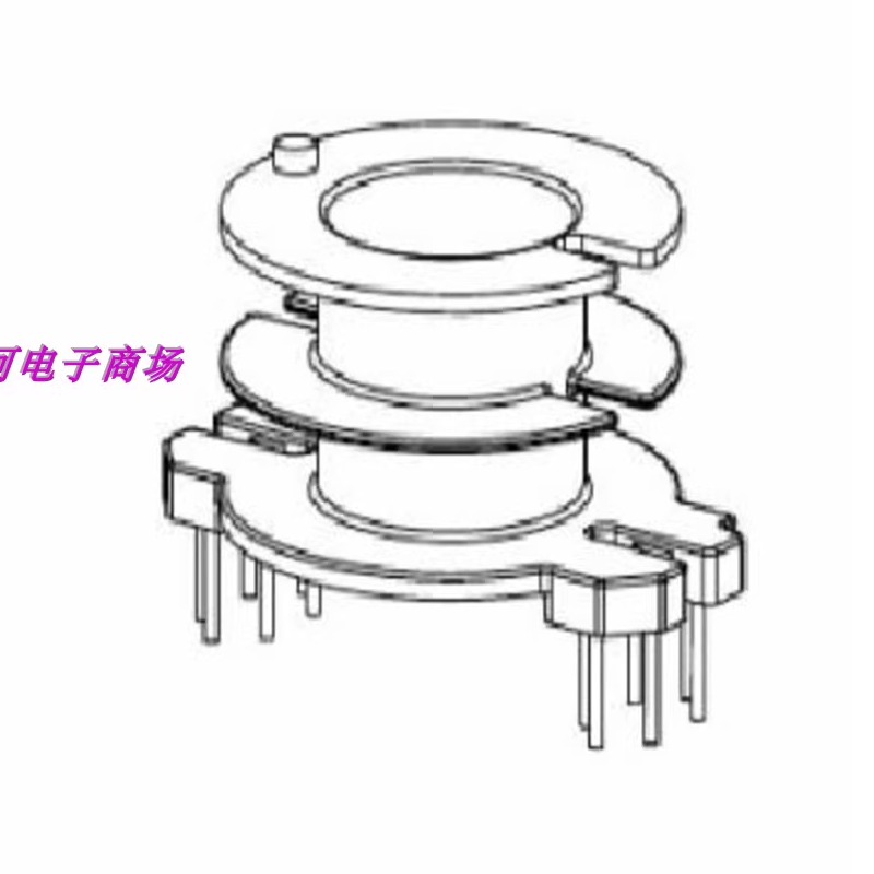 RM10高频变压器磁芯骨架