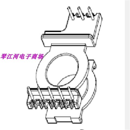 EQ23骨架电源变压器电木骨架立式