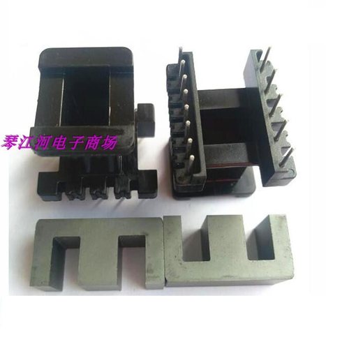 EF25变压器骨架磁芯加宽立式5+8