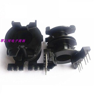 PQ3535双槽电木骨架磁芯PQ3538变压器磁芯骨架立式6+6