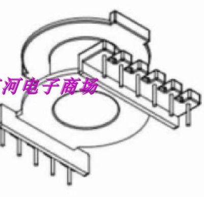 pot4026磁芯高频变压器磁芯骨架