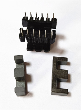 高频变压器EE25磁芯骨架立式6+6EI25磁芯骨架6+6