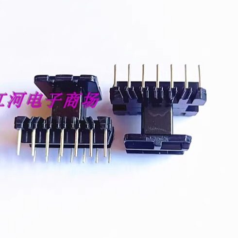 高频变压器EE25磁芯骨架立式7+7