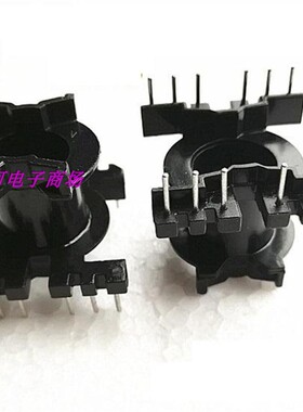 高频磁芯骨架PQ2625PQ2725磁芯骨架立式6+6针磁芯可研磨气隙