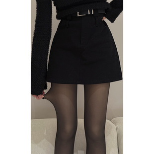 PAPERLLL辛间黑透肤光腿神器女秋冬加绒加厚一体丝袜打底袜黑丝