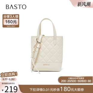 水桶包时尚 商场同款 复古通勤女包TY083DX5 新款 百思图2025冬季