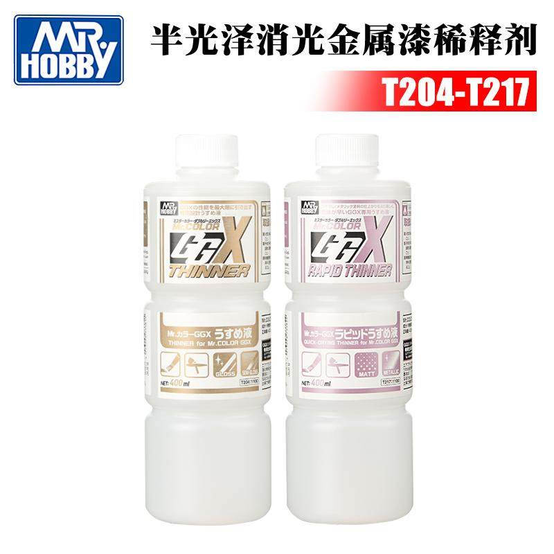 郡士油性漆专用 T204光泽/半光泽漆稀释剂 T217消光/金属漆稀释剂