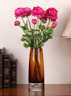 Homix 2头千姿露莲仿真花