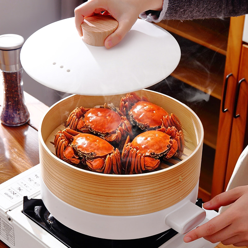 浅煲砂锅炖锅沙锅煲家用带蒸笼蒸屉燃气炉电陶炉锅酒店餐厅使用煲
