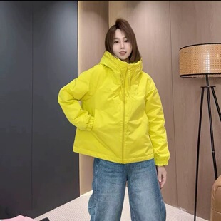 2026早春新款女装短款外套女简约百搭风衣夹克防风加棉上衣冲锋衣