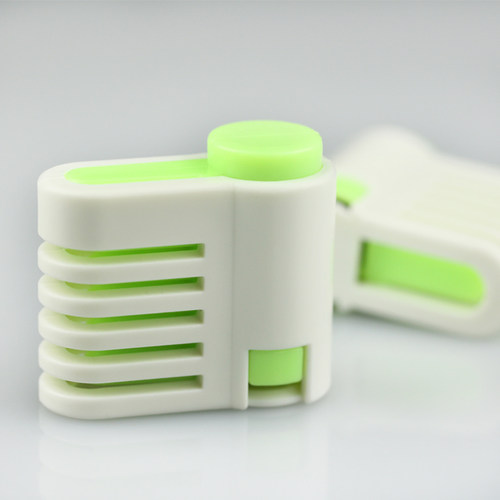 蛋糕分层器 1对装 面包分片器吐司切片器分割刀弹簧辅助 烘焙工具