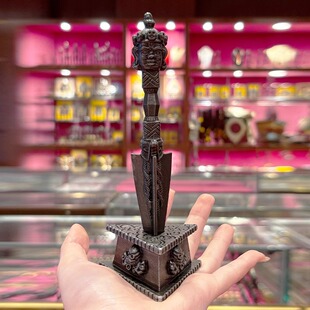 藏传密宗供奉除秽迹喇荣学院天铁普巴杵磐涅fh金刚橛降mo法器摆件