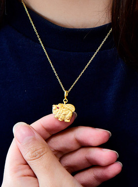 藏传s925纯银护身符僻邪吊坠项坠