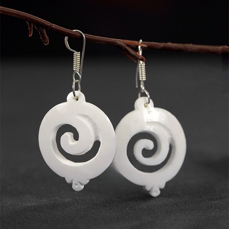 尼泊尔手工艺民族风白海螺耳饰配件装饰耳环精美配饰海螺耳环,饰品/流行首饰/时尚饰品新,耳环,淘宝优惠券,粉丝福利购,淘宝优惠卷