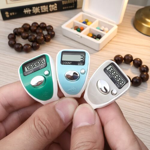 LED夜光手指环计数器小巧便携