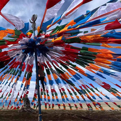 五色大经幡五彩旗批量发