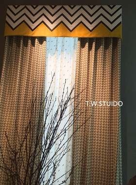 AiCo艾可窗帘新品满绣现代简约轻奢客厅卧室遮光定制高精密窗纱