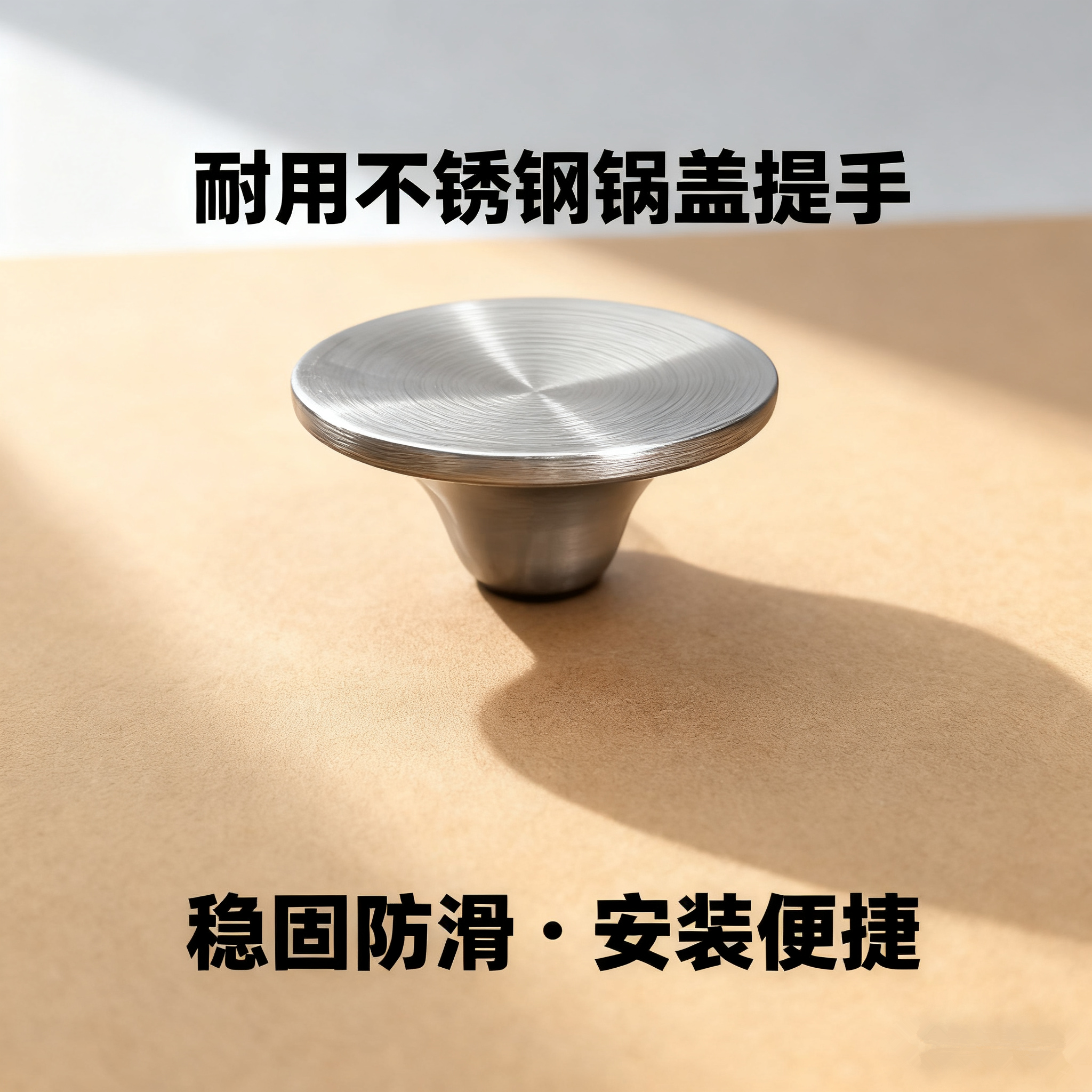 不锈钢锅盖顶珠珐琅锅搪瓷锅蒸锅把手玻璃锅盖提手帽盖珠配螺丝