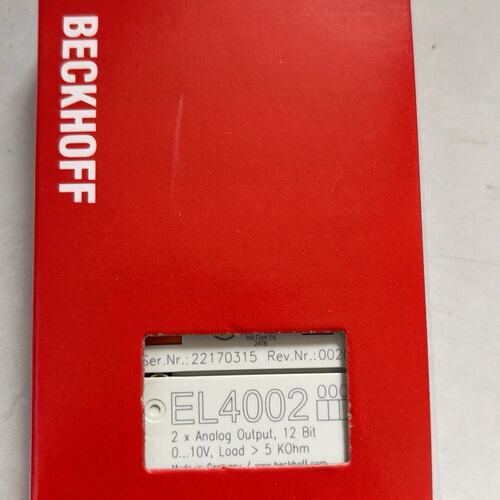 议价模拟量输模块EL4002EL4004EL4012