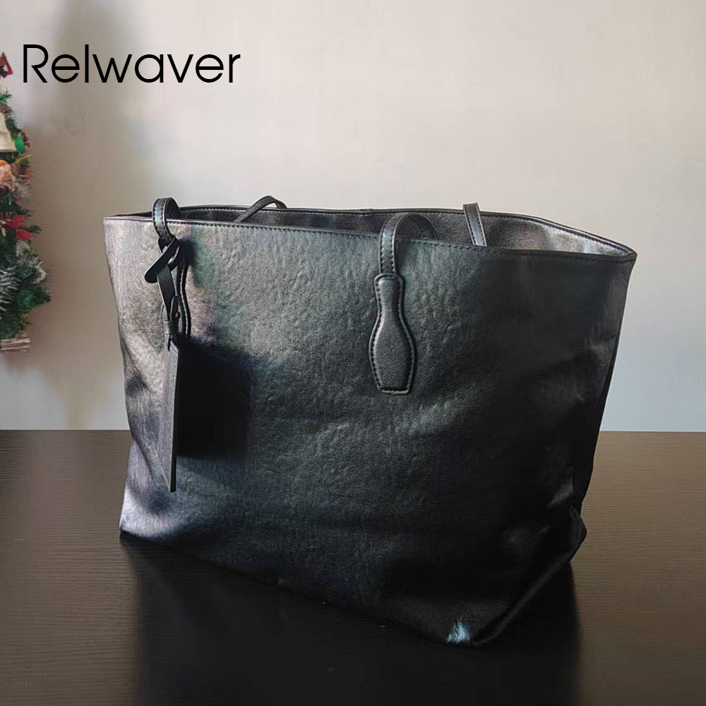 Relwaver单肩大包头层牛皮