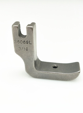 全钢平车嵌绳压脚嵌线压脚包绳子压脚36069R/L固定带槽压脚平缝机