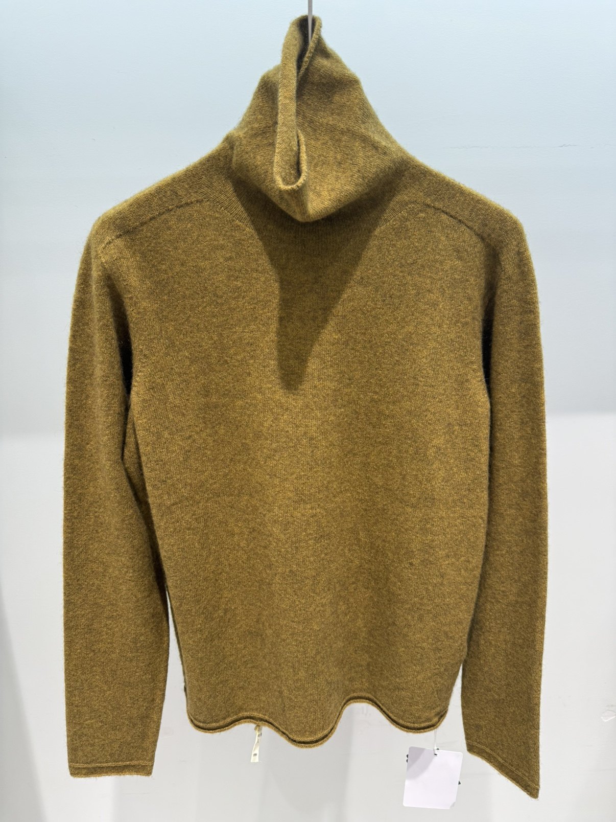 牦牛绒打底衫2025秋冬新款纯色高领针织纱女羊毛打底衫