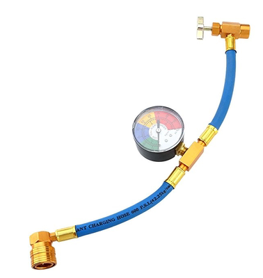 R134A汽车空调制冷剂检测补充加氟管recharge hose 1/2AL801G50