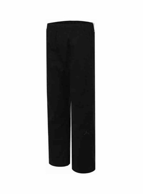 Jordan essentials男子黑色小标刺绣梭织阔腿直筒运动长裤HF9330