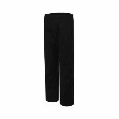 Jordan essentials男子黑色小标刺绣梭织阔腿直筒运动长裤HF9330