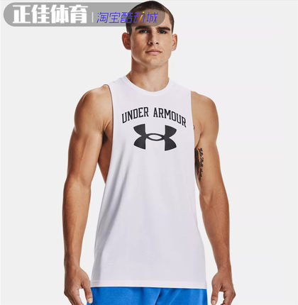 Under Armour 安德玛 UA男子 Big Logo 无袖训练运动背心 1365205