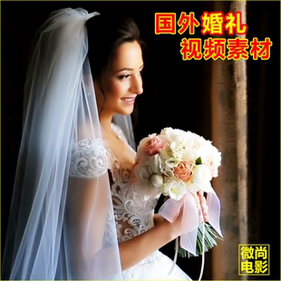国外婚礼视频素材空镜美食花草场景唯美治愈求婚化妆戒指结婚网传
