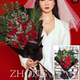 影楼摄影拍照道具新娘手捧花结婚新款 旅拍外景森系大束白玫瑰手捧