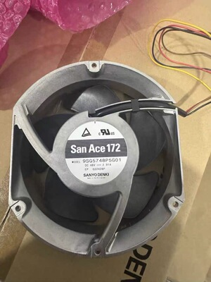 原装三洋 9SG5748P5G01 DC48V 2.91A 17cm变频器高速直流散热风扇