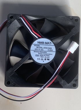 全新 NMB 3610RL-05W-S49 DC 24V 0.22A 9025 机箱变频器散热风扇