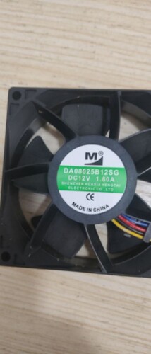 DA08025B12SG 8025 12V 1.80A 高斯宝电源模块风扇