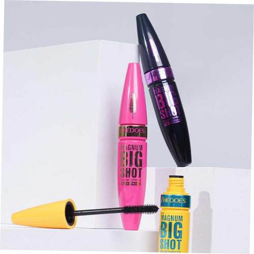1 PCS Eyelash Mascara Waterproof Mascara Thick Fiber Long Cu