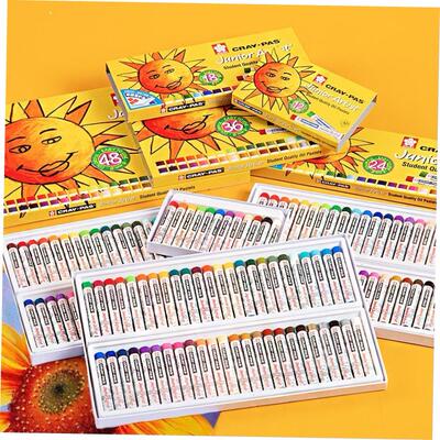 cray-pas junior artist oil pastels 儿童油画棒soft kids paint