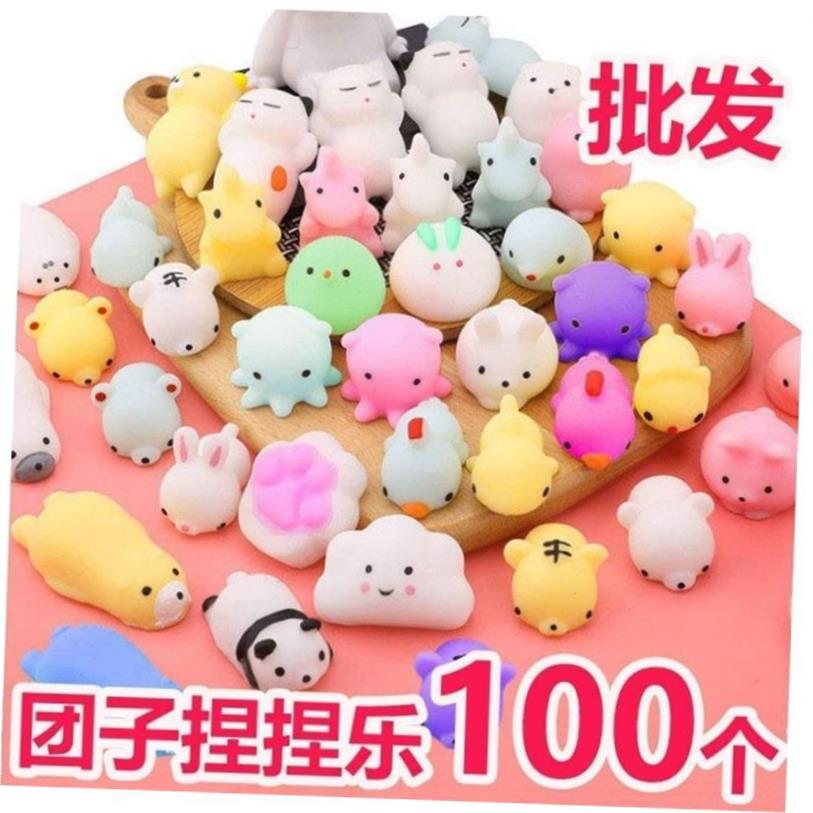 60 Pcs Squishies Mochi Anima Squishy Toys for Kids Party