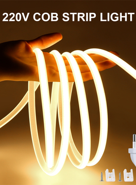 20M 40M High Bright COB LED Strip Light 288leds/M EU Plug 22