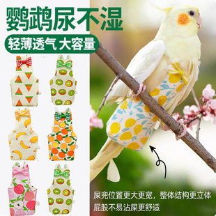 鹦鹉尿片尿不湿垫屎兜一次性隔尿布小鸟玄凤和尚虎皮牡丹用纸尿裤