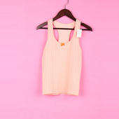 徐07 哥系列79GDMW237女折扣夏圆领打底有弹性显瘦工字背心