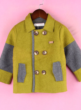[徐]94611杭派库存童装春秋季开衫长袖休闲风衣外套上衣