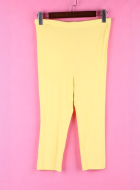 【徐08】100SYMM107库存剪标上新女夏季高腰纯色可调孕妇中裤