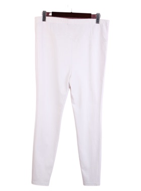 【徐08】十月系列100SYMM263剪标女春秋高腰白色可调腰孕妇长裤子