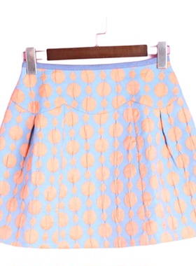 【徐08】R系列142003库存清仓女半身裙春秋季印花百搭休闲短裙子