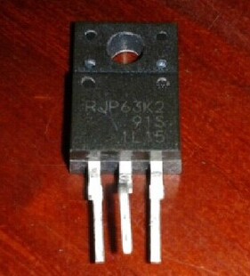原装进口拆机原字 RJP63K2 TO-220F直插/液晶等离子专用场效应管